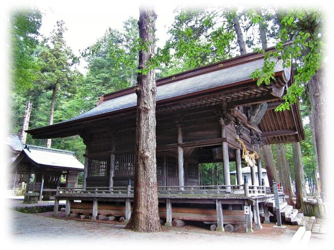 信濃國二之宮 矢彦神社』伊那(長野県)の旅行記・ブログ by