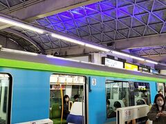 浜松町駅は結構人がいましたが、さすがに正月休み明けだからか、そこまで混雑はしていなかった。