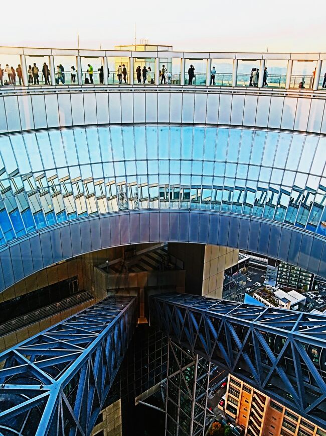大阪27 梅田スカイビル40F 空中庭園展望台 ☆連結超高層建築
