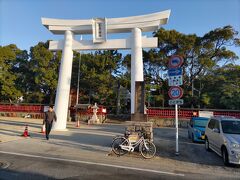 　続いて唐津神社です。