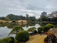 熊本市内に戻って10数年ぶりに水前寺成趣園を散策しました。