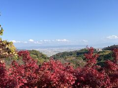 11月の中旬で、すでに紅葉していました。
眺望も素晴らしいです。
