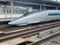 三原駅では500系こだま848号岡山行きと離合する。