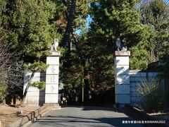 09:53-10:20 豪徳寺 東京都世田谷区豪徳寺
豪徳寺参道の松並木を車で進入