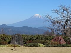 バスで日本平に到着。
今日は富士山の絶景がみれてラッキー！