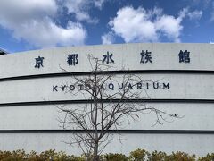 京都水族館までは京都駅からけっこう歩きました。