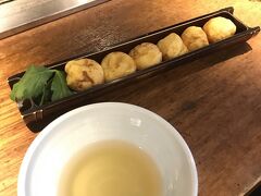 少し遅めのお昼ご飯を茶屋町の阪急かっぱ横丁のお好み焼き、ぼてぢゅうで。
娘が食べたがってた明石焼き