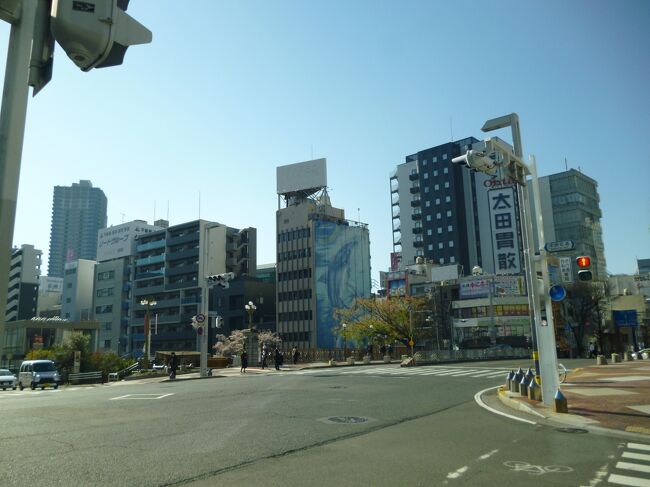 ■ 広小路通り　納屋橋付近