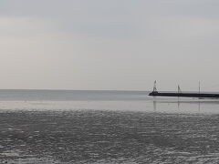 御輿来海岸干潟景勝の地