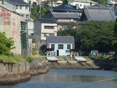 船から見えたこちら小菅修船場跡も世界遺産