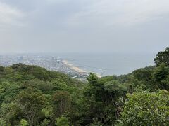 須磨浦海岸が見えました。