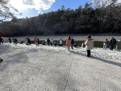 伊勢神宮・内宮　五十鈴川御手洗場