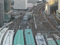 ご飯の後は、部屋から東京駅撮影です。