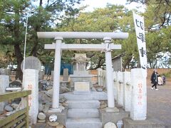 御穂神社の離宮である羽車神社