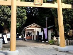 出水神社の鳥居