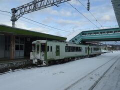 15:14,野辺地駅到着、大湊線の完乗でした