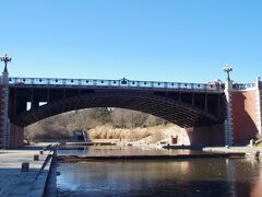 長池見附橋　四ツ谷に有った橋だそうで、国の登録有形文化財だそうです。