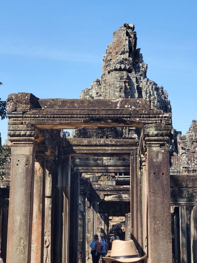 バイヨン寺院です<br />迷うことなく今日も見学できました