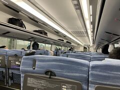 バスで甲府駅に戻り、全席指定の「あずさ」で松本へ。