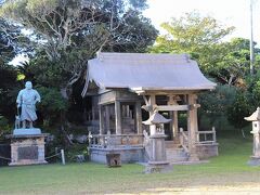 ＜南洲神社＞西郷隆盛に感謝した島民は1903年、和泊に南洲神社を建立しました。