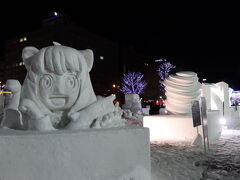 大通公園２丁目会場からうろうろ

３丁目の市民雪像には今年らしい雪像がたくさんありました