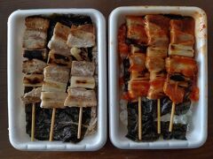 もちろん、こちらも購入して帰る。近所に欲しい。

「ハセガワストア」

やきとり弁当　500円×2