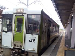 北上駅
秋田新幹線で大曲経由横手に向かうつもりだったのですが、
時間が取れたので新幹線で東京方面に戻り北上へ。
北上～横手間を結ぶ北上線で横手へ向かうことにしました。