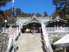 お隣の筑波山神社にも参拝
本日の安全祈願を