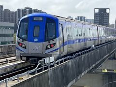 台中に行くので、まずは桃園メトロで高鐵桃園駅へ
