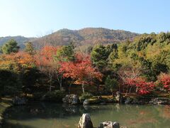 庭園のみの入場券で天龍寺境内へ
