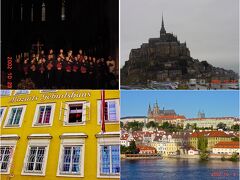 パリのノートルダム大聖堂では、聖歌隊の合唱を聴き
モン・サン・ミシェルへはパリ発のマイ・バスのツアーでした。

ウィーンやブダペスト～ベルリン・ドレスデン・ブレーメン等へは
世界の国々から集まってきた観光客と共に
ロンドン発の現地の旅行会社催行の２週間のバスツアーで回りました。
ブダペスト とウィーンではモーツァルトの家など
各地で定番コースを回り翌日と翌々日は
フリータイムというスケジュールでした。
