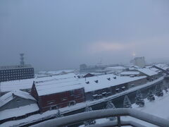 3日目。北海道最終日の朝です。白い。美しい。寒い！