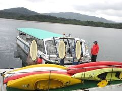 （西表島）大原港に着いたら、仲間川ボートに乗ります。
西表島は石垣島より大きな島