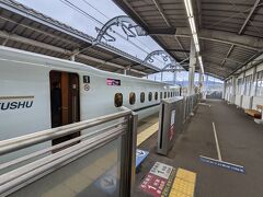 わずか11分で到着、ちなみに九州新幹線は初乗車でした。