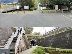 12：15　高森湧水公園　着

ここは本来、高千穂まで鉄道ができるはずだった場所。