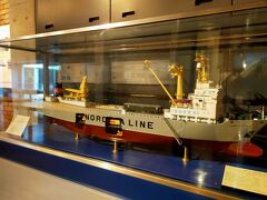 フェルケール博物館は清水港の歴史にスポットを当てた博物館。展示が充実していて、とても面白かったです。ローロー船の模型が展示されていました。