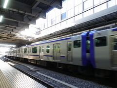 　横須賀線の新型車両にも、目ざとく反応していました。
　最近、YouTubeではマーブルラン（くみくみスロープ）の動画にハマってて、鉄道系の動画が出てきても飛ばしてしまうのがパパとしては戦々恐々だったのですが、鉄道への興味を失ってはいないようでナニヨリです。
