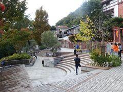 　北野町広場。ここを囲むように洋館が建っています。