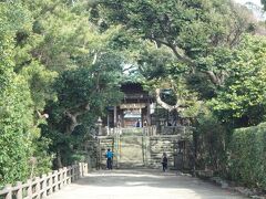 こちらが志賀海神社。この日は祝日ともあって参拝客が多かった