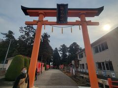 途中寄った、竹駒神社。