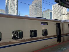 富山から新幹線で、東京到着。