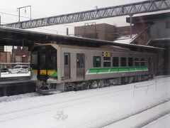 東室蘭駅
11月に来たばかりなので記憶に新しい。そのときはこの列車で室蘭に向かいました。