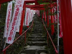 そしてもっと奥には　天に道が開ける「天開稲荷神社」　九州最古の稲荷社があり
そこまでは階段や坂道で　かなり苦労しますが
随一のパワースポットです
