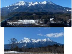 木曽馬の里からの御嶽山、最高の景色です。