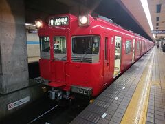  やってきたのは名鉄車両でした。