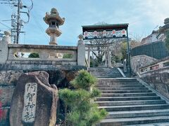 美観地区の一角にある阿智神社。
1,700年の歴史があるそうです！