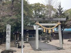 本丸自体の跡は西尾神社となっています。