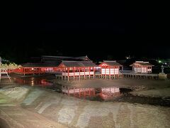 厳島神社のライトアップ