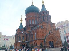 西洋風の建物が並ぶハルビンにおいても一際異彩を放つ聖ソフィア大聖堂。ロシア正教の寺院であり、出征ロシア兵のために建てられたという。