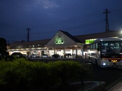 JR松山駅
夜行バスの発着